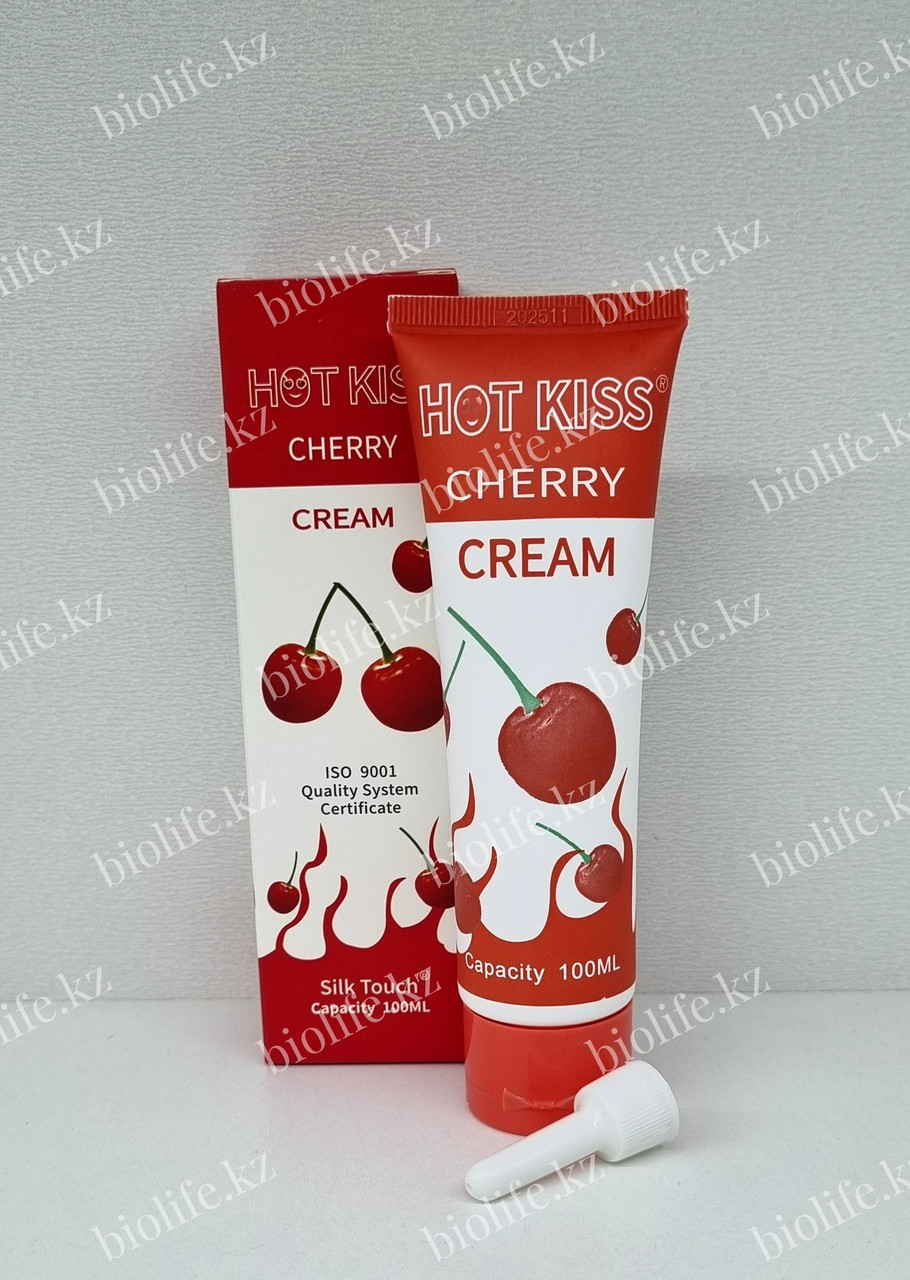 Hot Kiss Вишня — лубрикант 100 мл