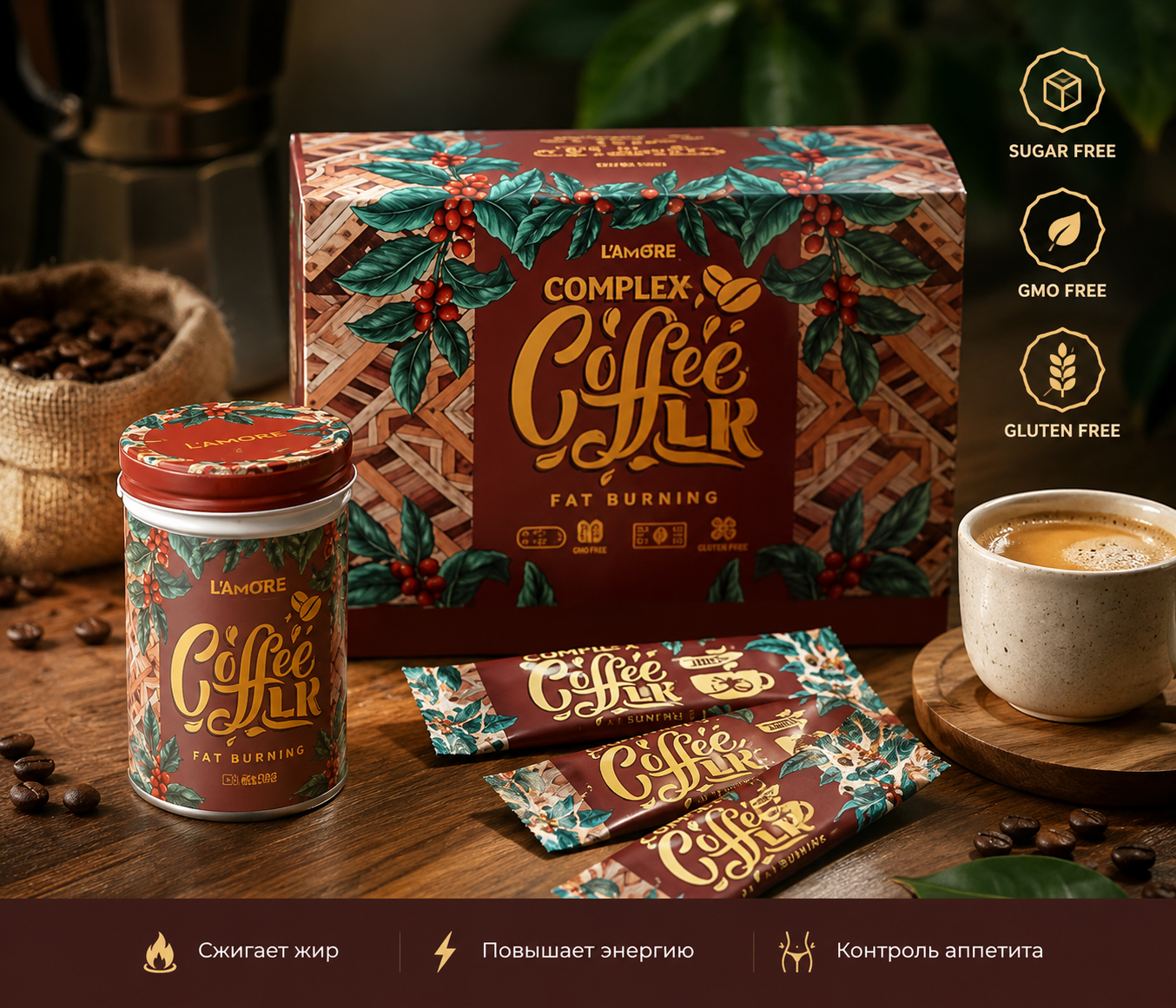 Комплекс для метаболизма Complex Coffee LK